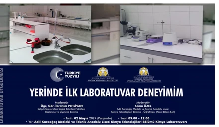 Yerinde İlk Laboratuvar Deneyimim